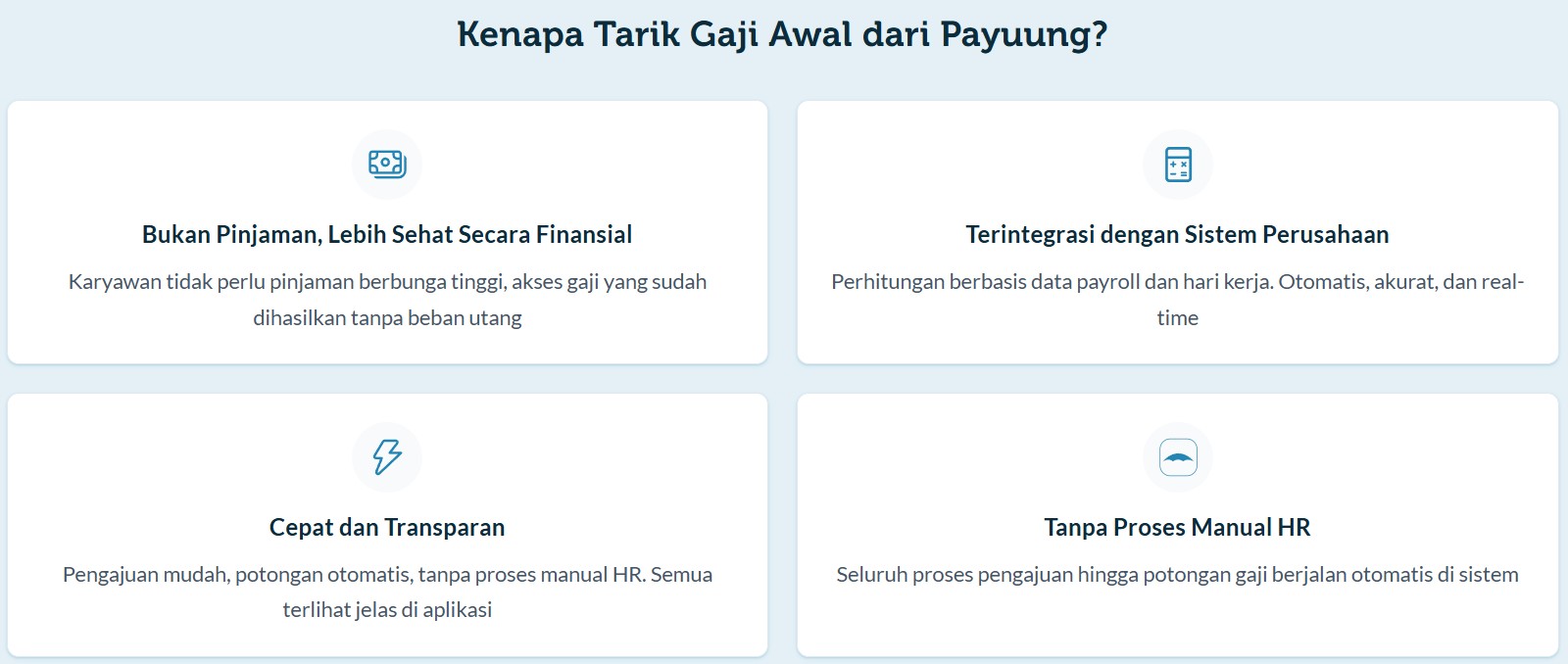 Keunggulan Fitur EWA Earned Wage Access Tarik Gaji Awal Payuung
