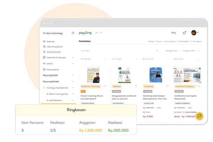 Fasilitas Pengembangan Karyawan