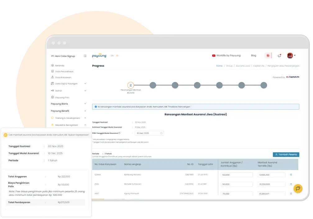 Asuransi Jiwa dan Kecelakaan Karyawan Asuransi Jiwa dan Kecelakaan Karyawan